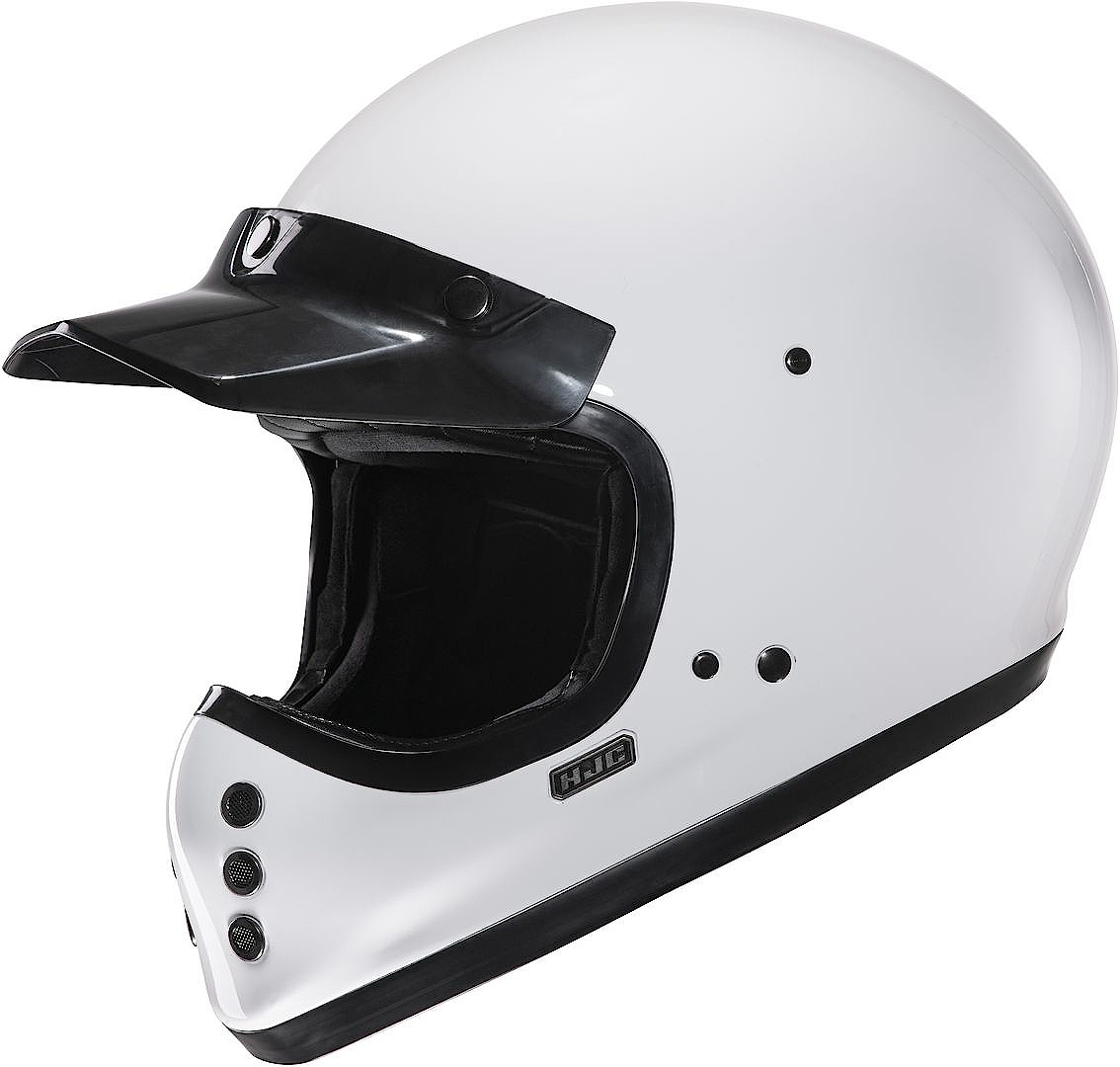 HJC V60 Solid Kypärä valkoinen L (58/59) Kuva 3