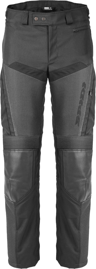Spidi Vent Pro Motorrad Lederhose schwarz 50 Abbildung 1