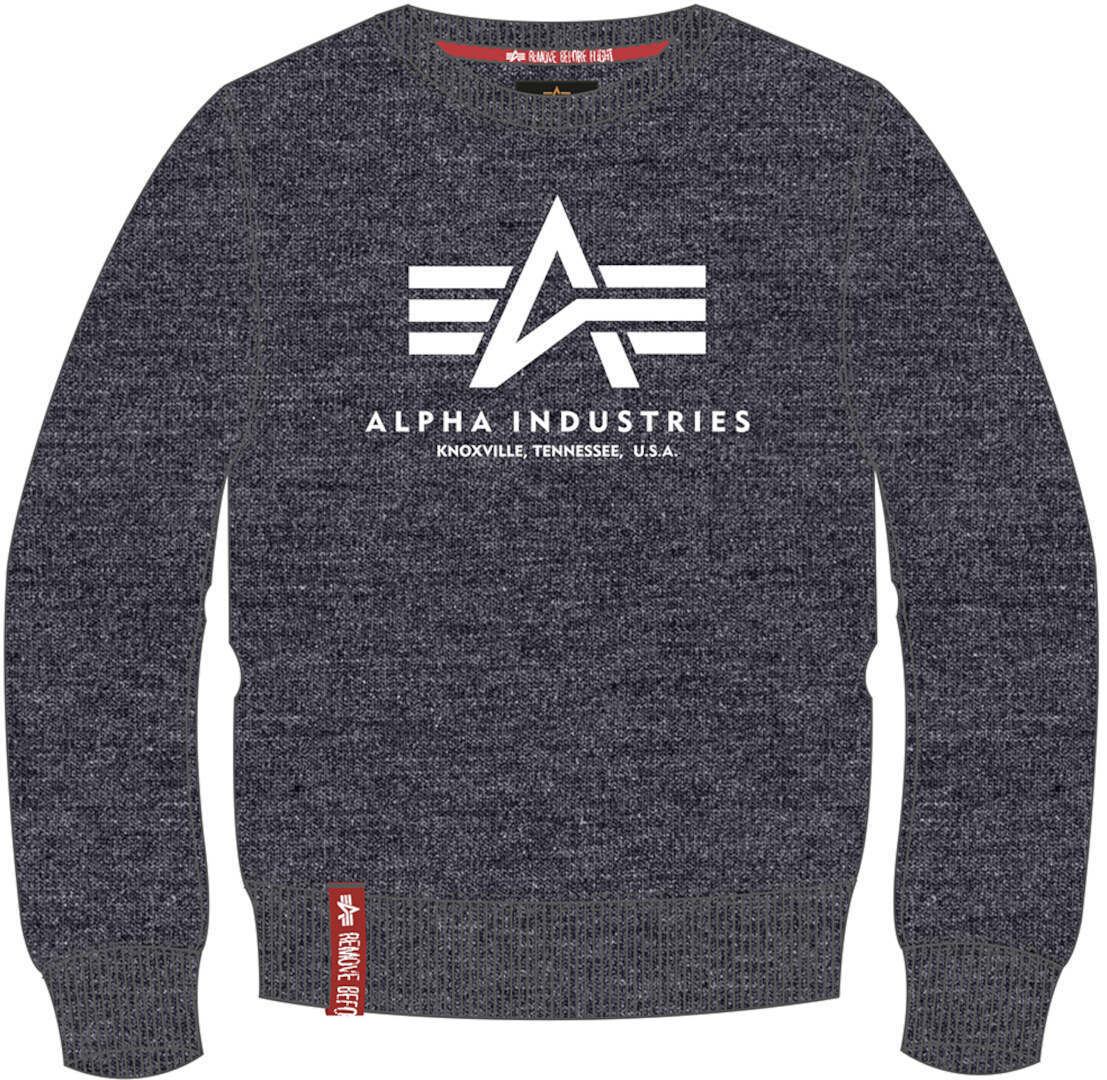 Alpha Industries Basic Sweatshirt schwarz/camouflage S Abbildung 1