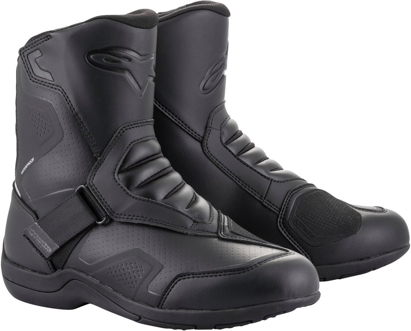 Alpinestars Ridge V2 Waterproof Motorcycle Boots black 46 Figure 1