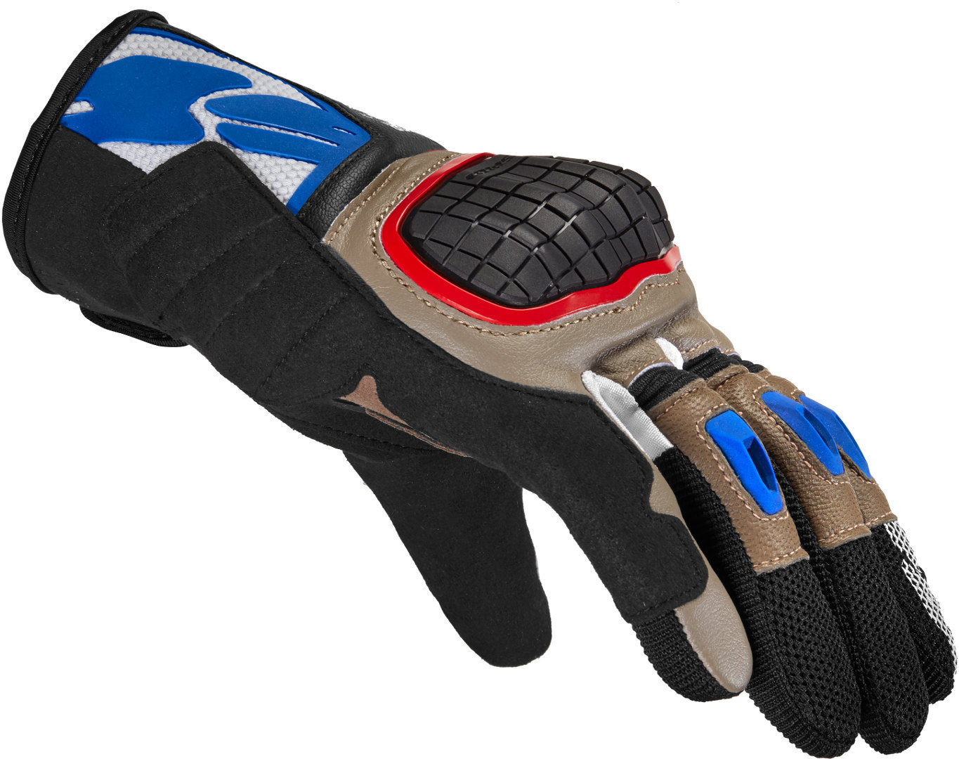 Spidi G-Warrior Motorradhandschuhe schwarz/braun S Abbildung 2