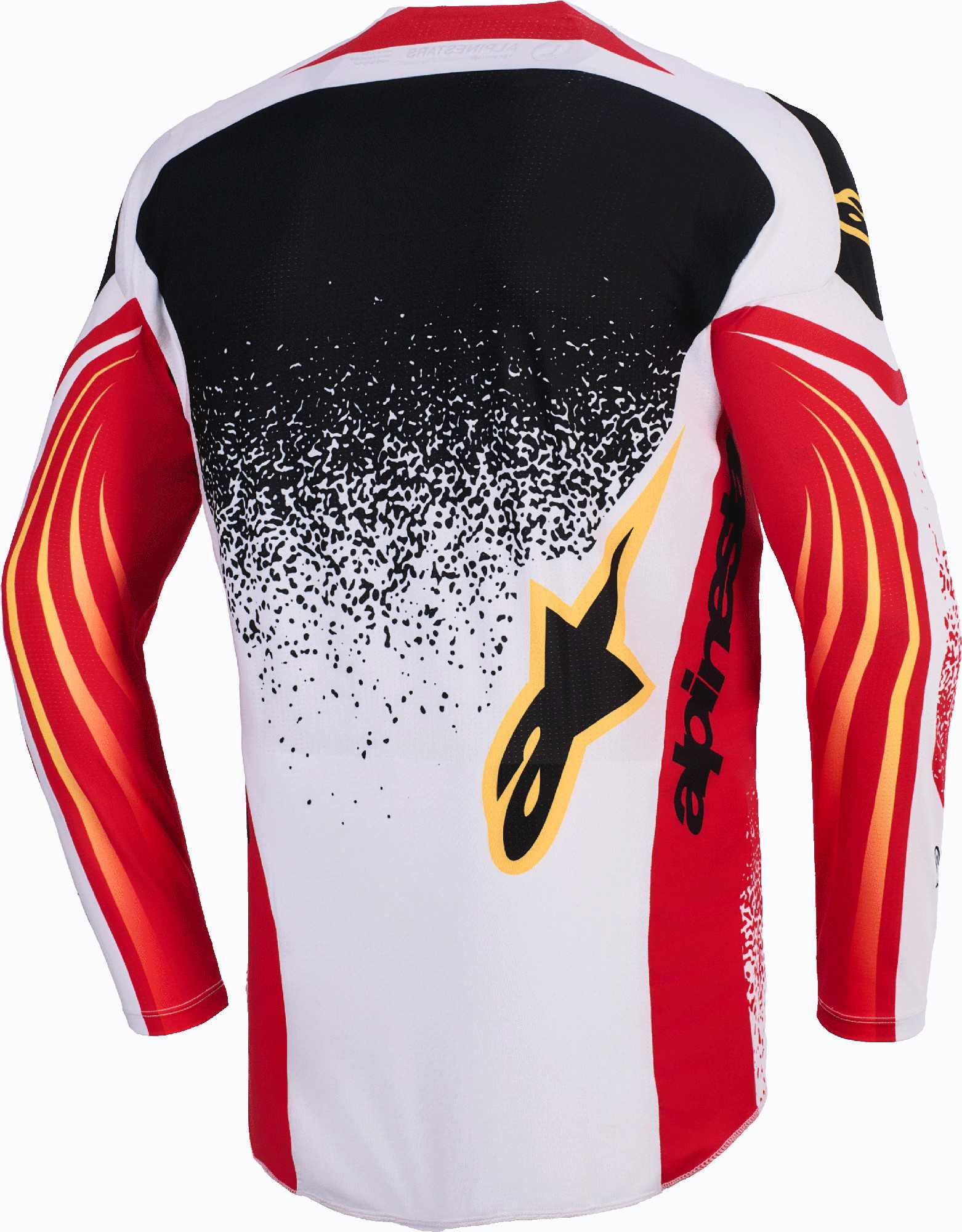 Alpinestars Techstar Nomur Tricou de motocross Gri deschis/Roșu S Figura 2