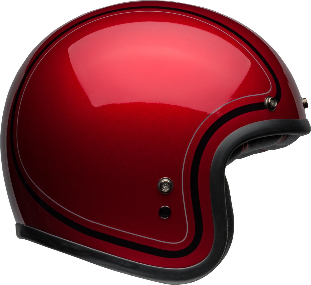 Bell Custom 500 Chief Casque jet Rouge/Noir L (59/60) Figure 4