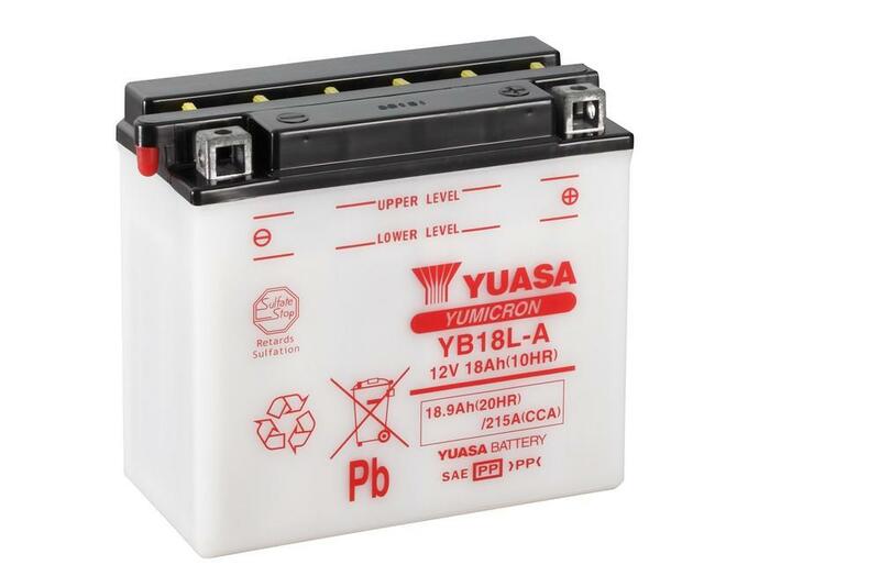 YUASA YB18L-A Baterie fără pachet acid Figura 1