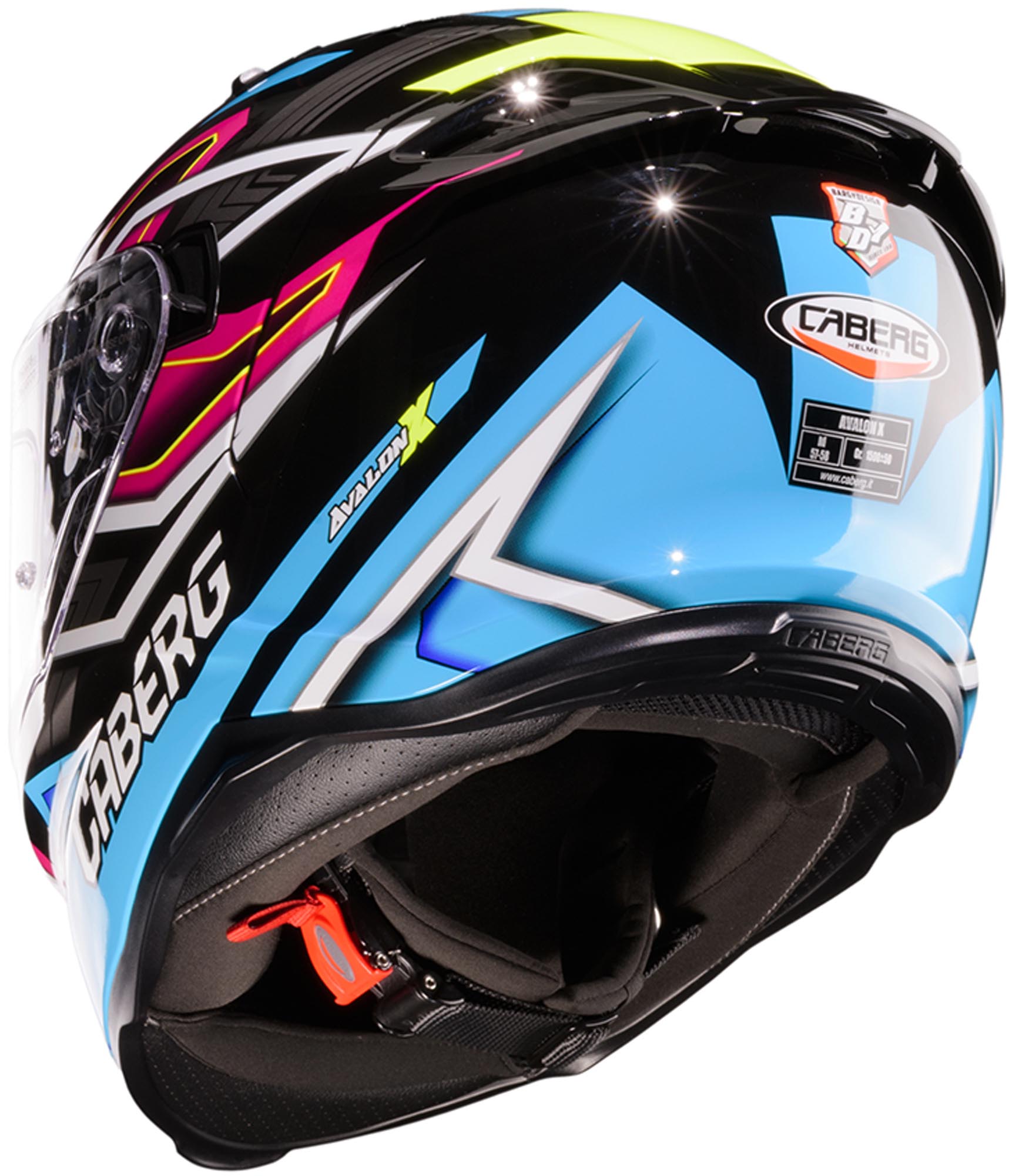 Side view of Caberg Avalon X Brama Helmet