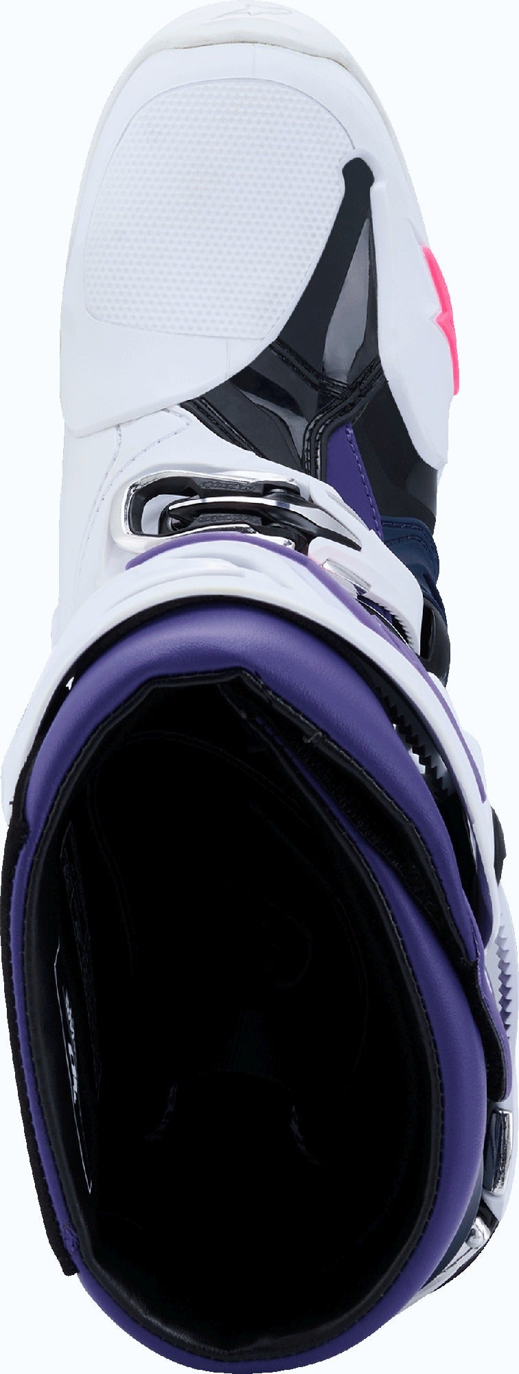 Alpinestars Tech 10 Motocross Boots 2026 white/purple/blue/pink 9 Figure 4