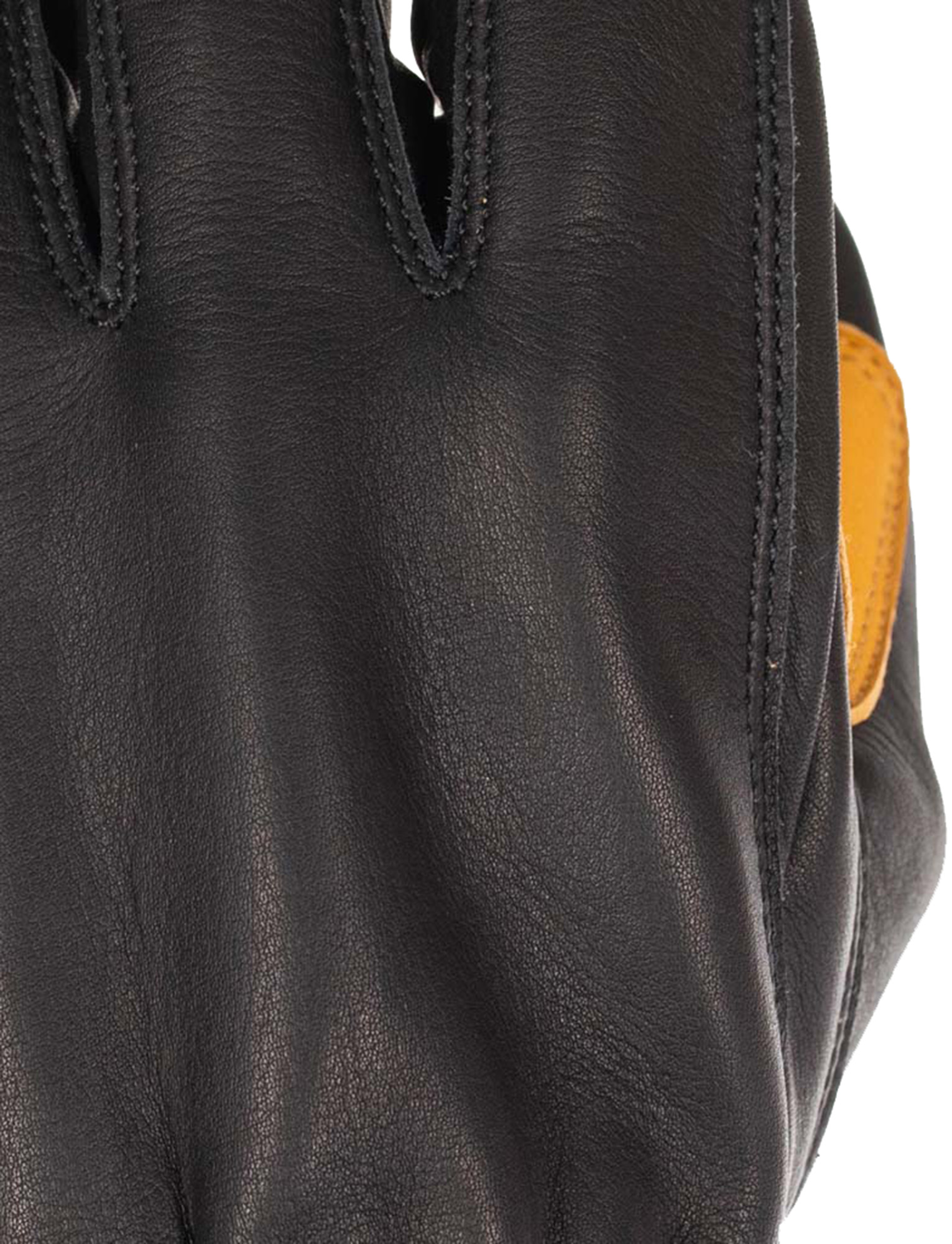 Rusty Stitches Johnny V2 Motorrad Handschuhe schwarz/gelb M Abbildung 8