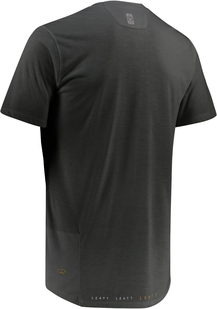 Leatt MTB All Mountain 2.0 Symbol Short Sleeve Cykel Jersey mörkgrå XL Figur 4
