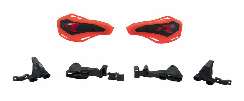 Race Tech HP 1 fluorescerande orange handskydd Figur 3