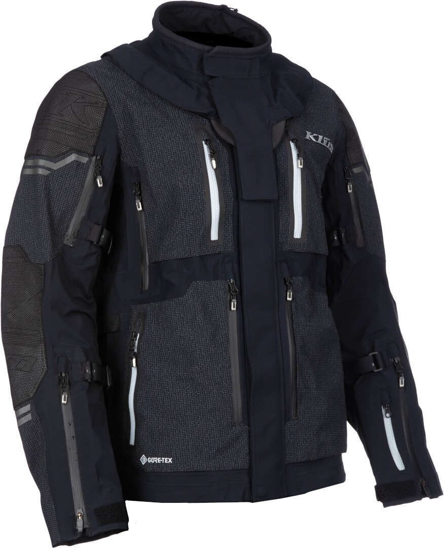 Klim Adventure Rally Gore-Tex Enduro Motorcykel Textil Jacka svart XL Figur 3
