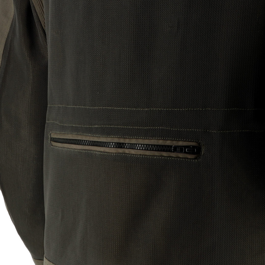 Side view of Helstons Forward Air waterprrof Motorcycle Textile Jacket