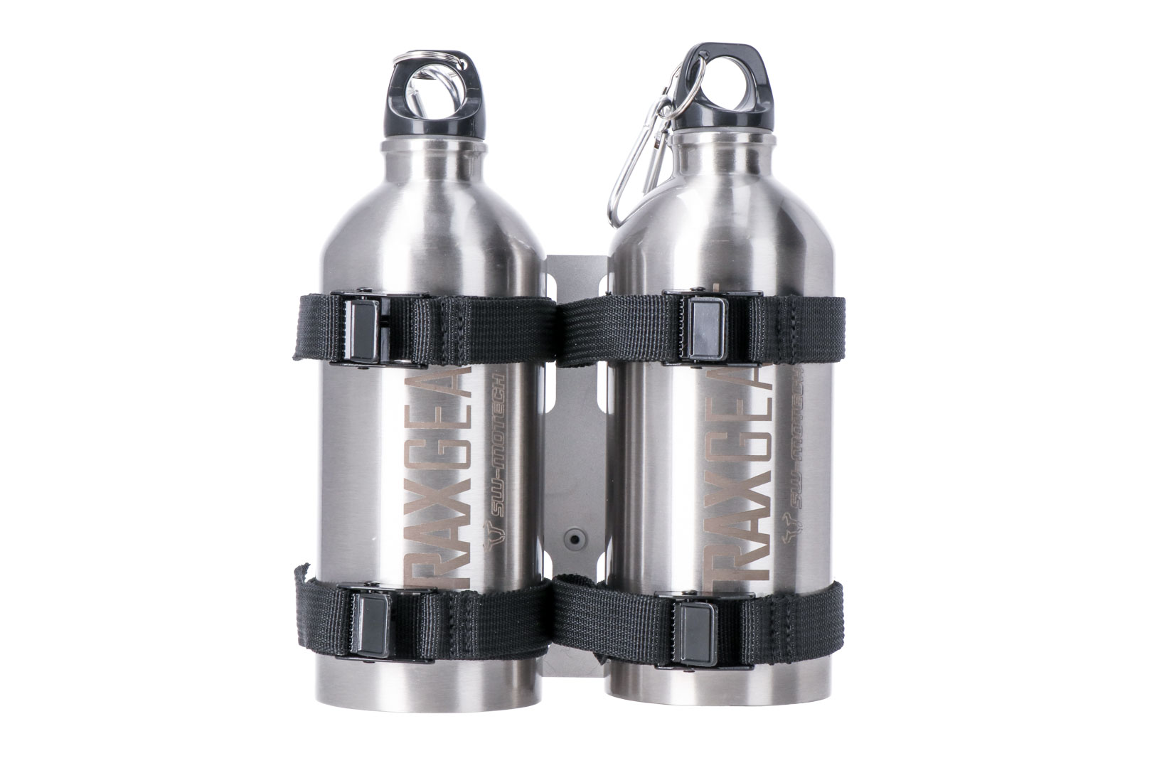 SW-Motech TRAX Flaschen-Kit 2 - Für TRAX Zubehör-Aufnahme. Inkl. 2x 0,6 l Flasche. Abbildung 1 SW-Motech TRAX Flaschen-Kit 2 - Für TRAX Zubehör-Aufnahme. Inkl. 2x 0,6 l Flasche. Abbildung 1