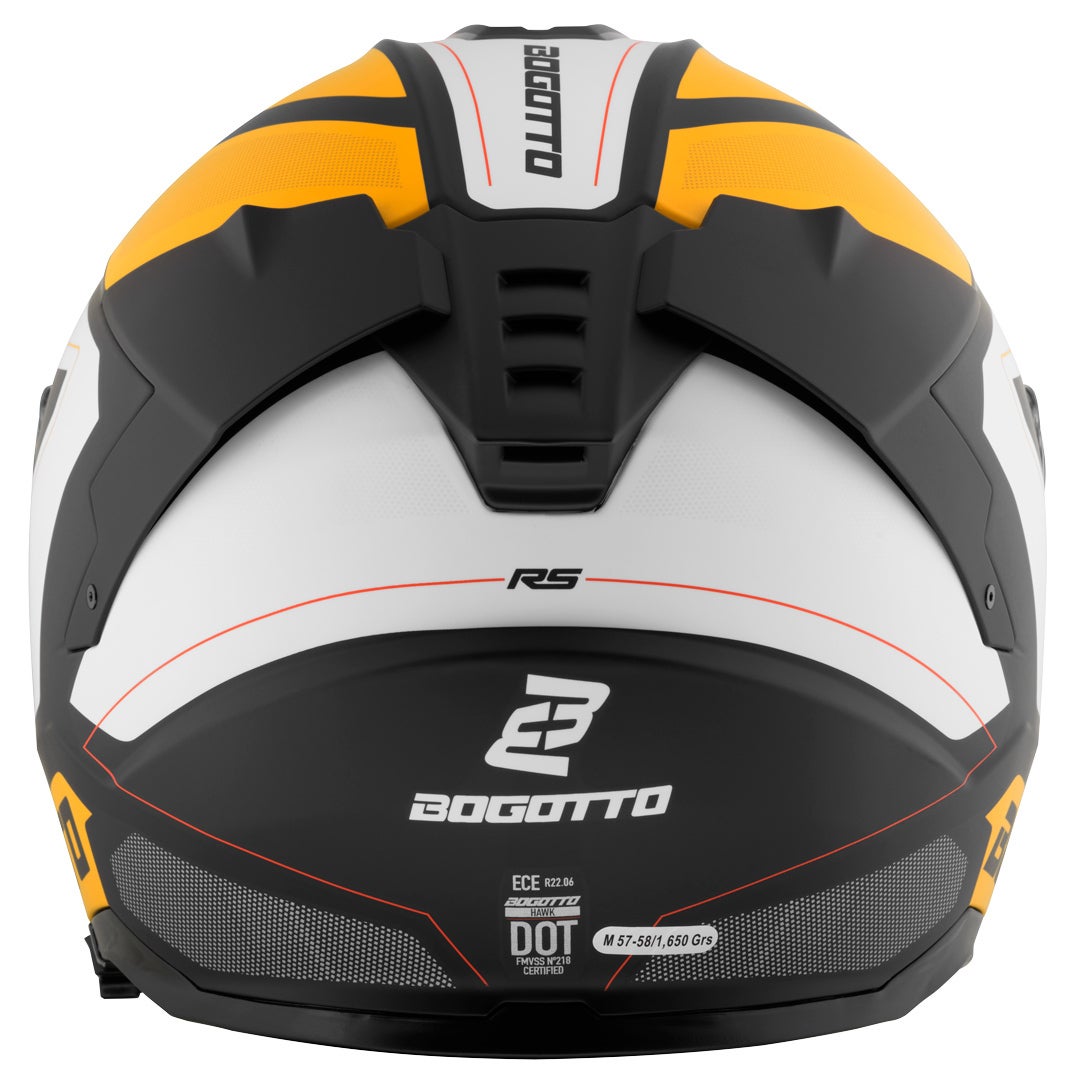 Bogotto FF122 BGT Casco amarillo/blanco L Figura 6
