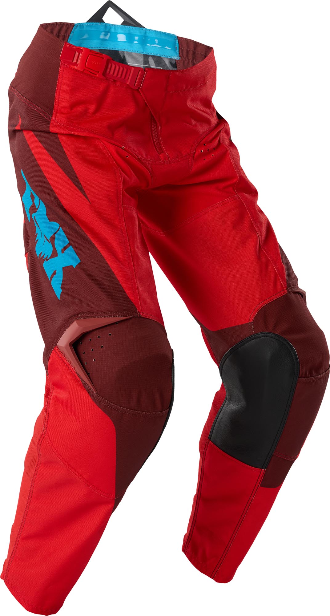 FOX 180 Raid Pantalones juveniles de motocross rojo/azul 24 Figura 1
