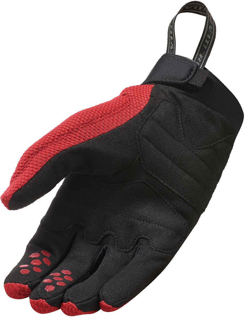 Revit Massif Motorradhandschuhe schwarz/rot S Abbildung 2
