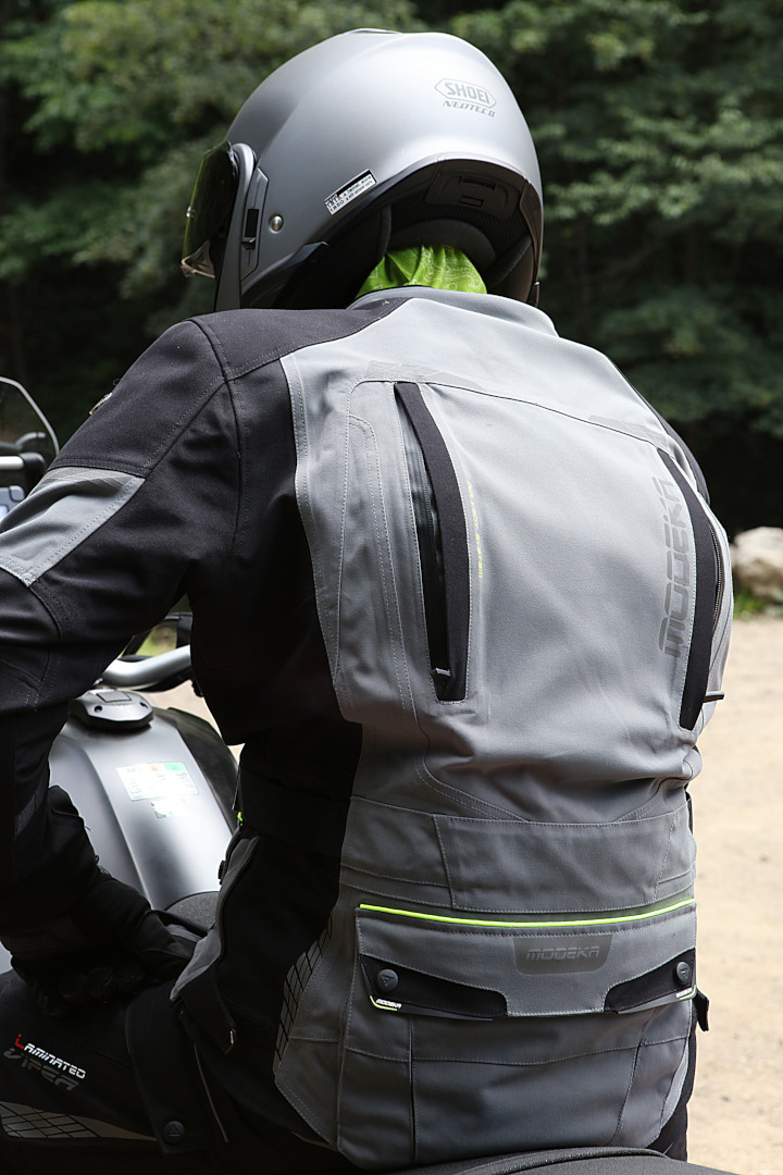 Modeka Viper LT Motorcycle Textile Jacket grey/black 6XL Figure 5