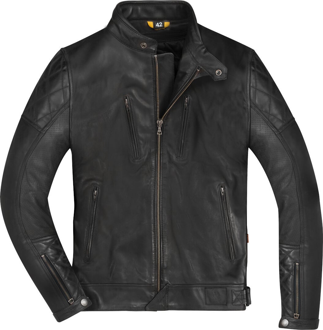 Merlin Wishaw D3O Motorcycle Leather Jacket-image-341535135
