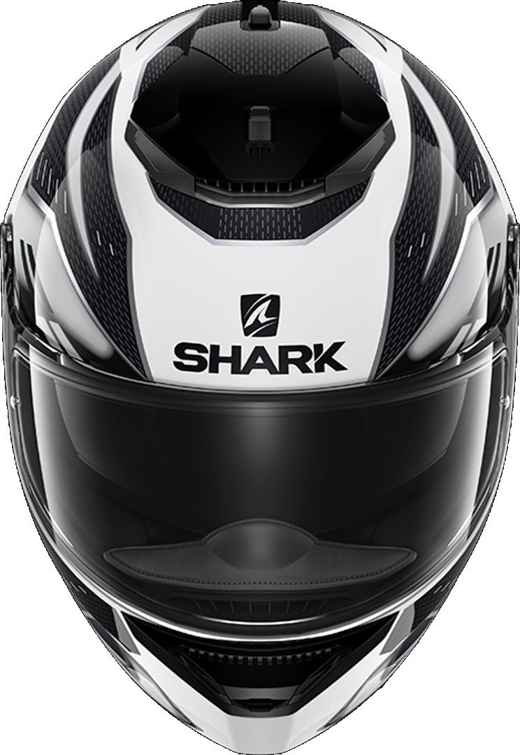 Shark Spartan Antheon Hjälm Vit matt/svart Förlust (59/60) Figur 2