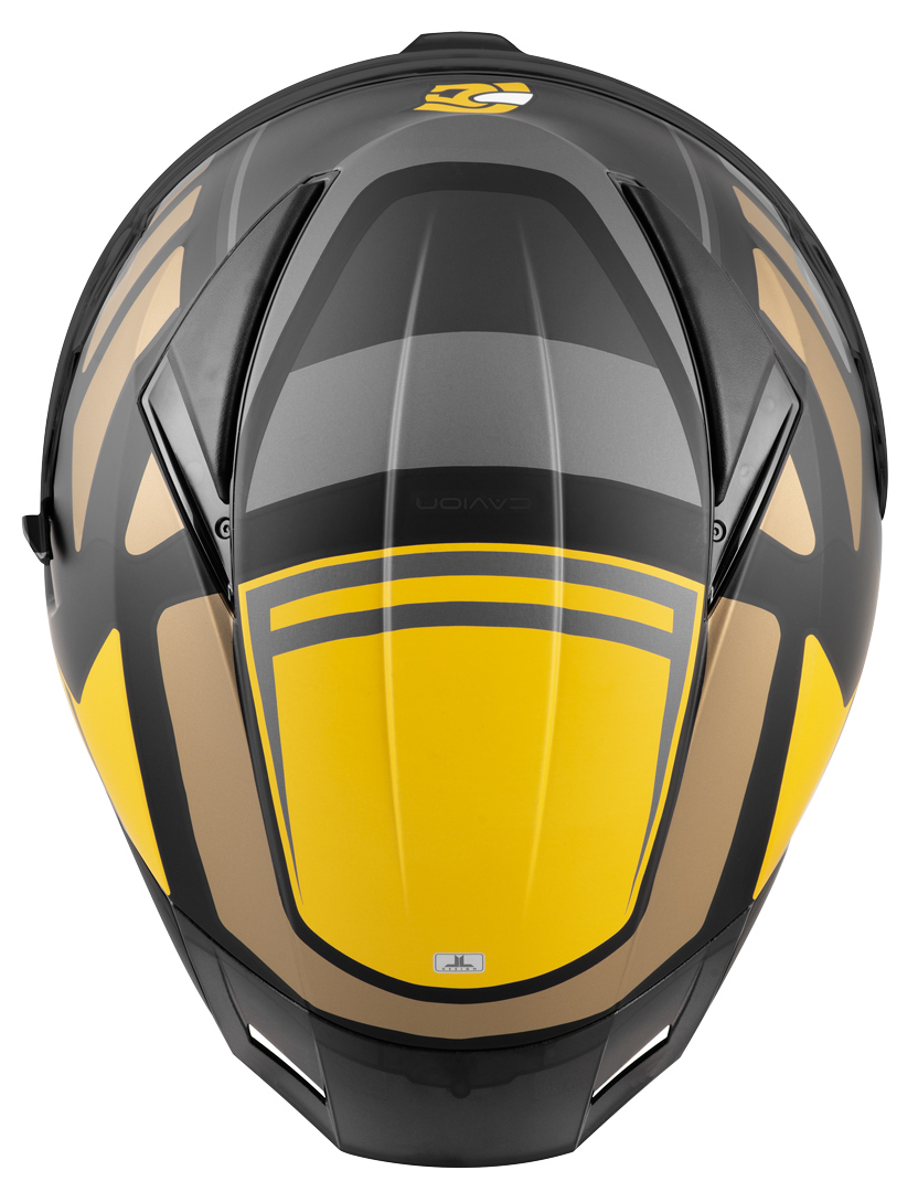 FC-Moto FF130SV Cavion Cască Negru mat/auriu XL Figura 6