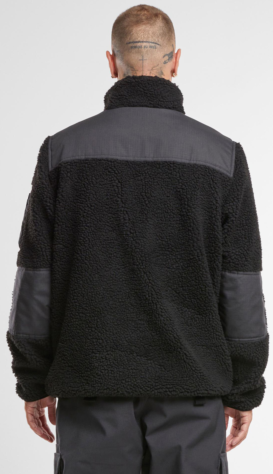 Brandit Ramble Teddyfleece Jakna črna M Slika 5