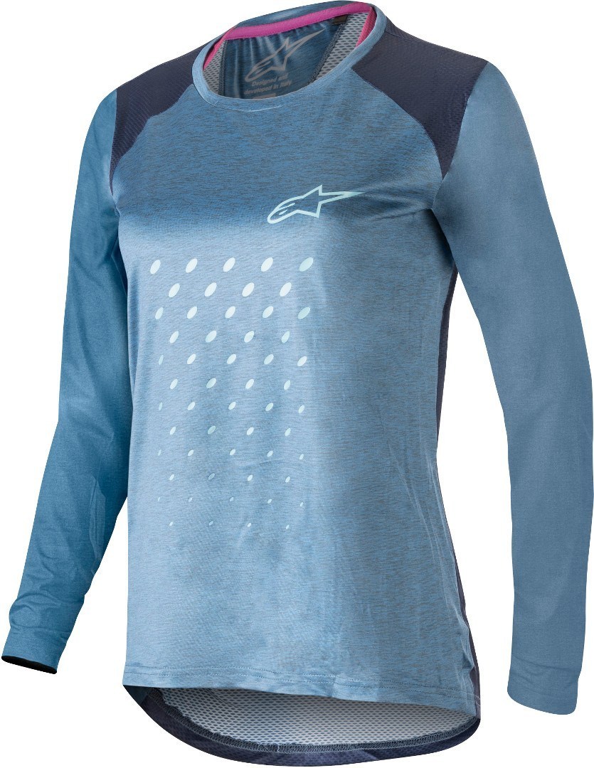 Alpinestars Stella Alps 6.0 LS damer Cykel Jersey blått S Figur 1