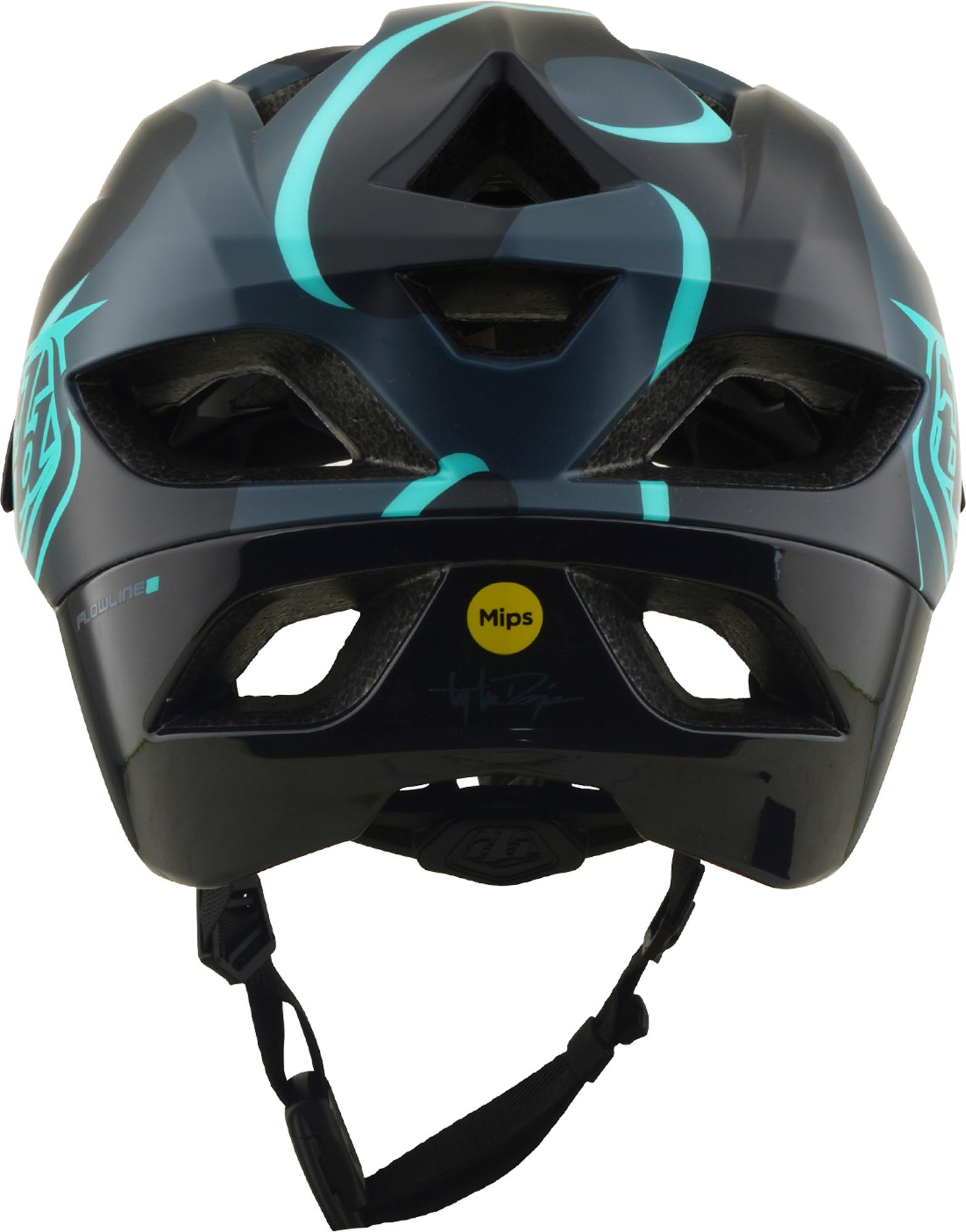 Troy Lee Designs Mips Flowline SE Badge Cască de bicicletă albastru închis/turcoaz M-L (57/59) Figura 5
