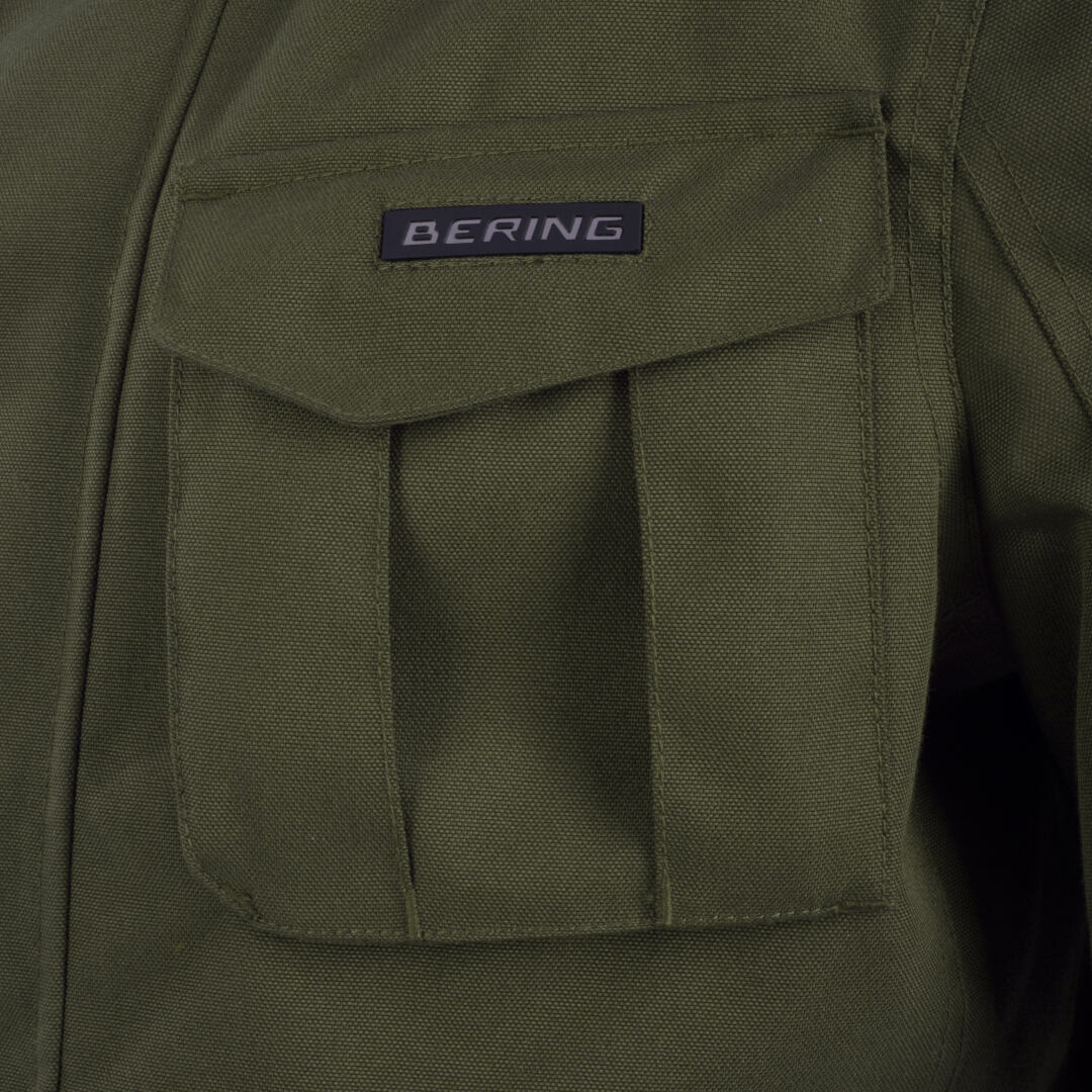 Bering Norris Evo Jachetă textilă impermeabilă pentru motociclete Kaki M Figura 4