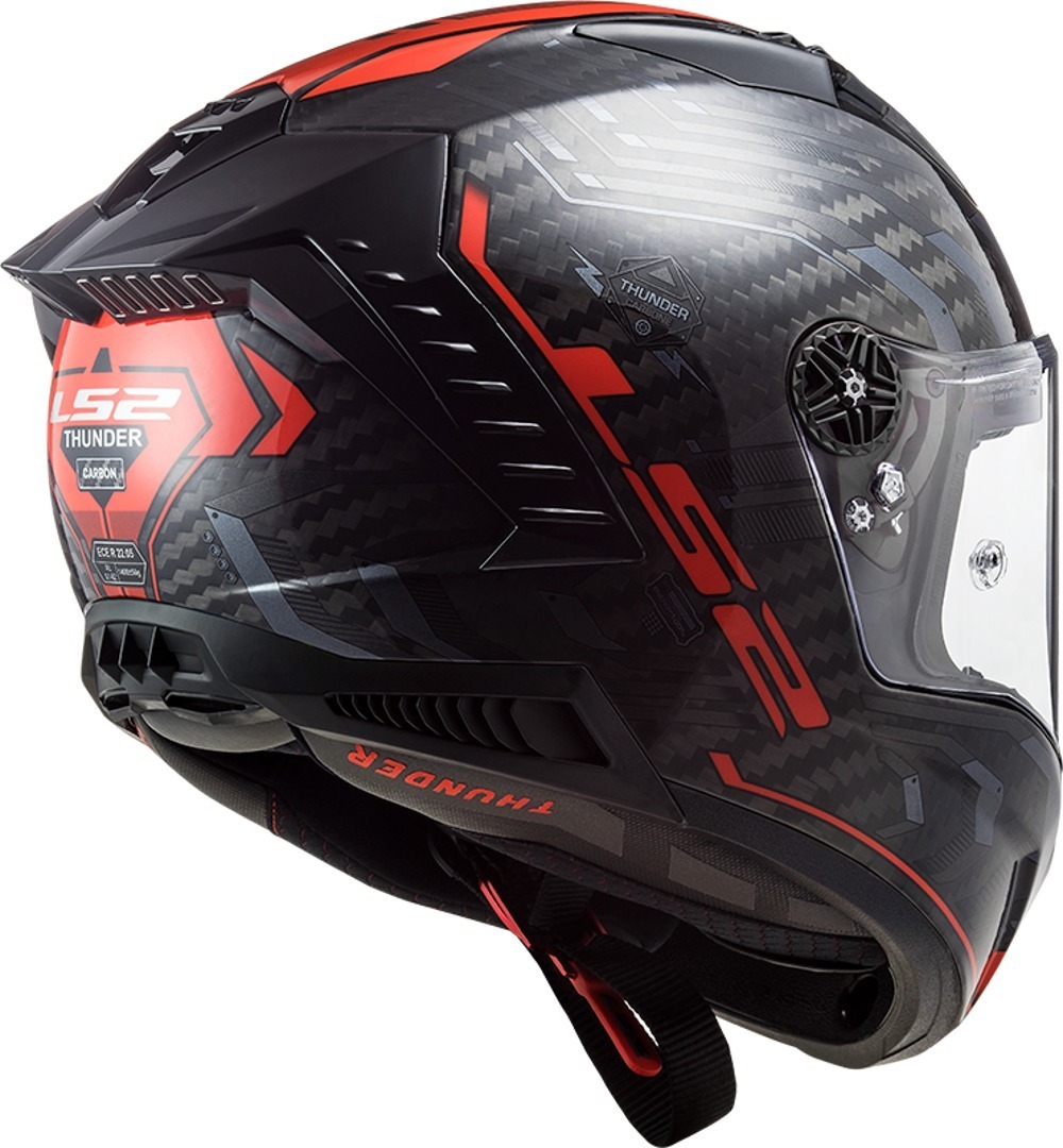 LS2 FF805 Thunder Sputnik Carbon Casco S (55/56) Figura 2