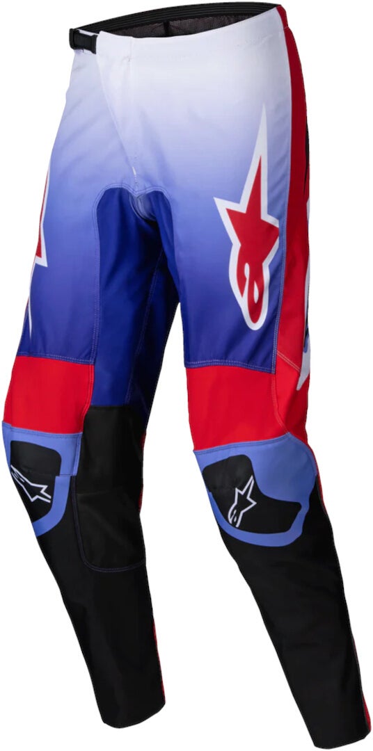 Alpinestars Fluid Wurx Pantaloni da motocross viola/rosso 32 Figura 1