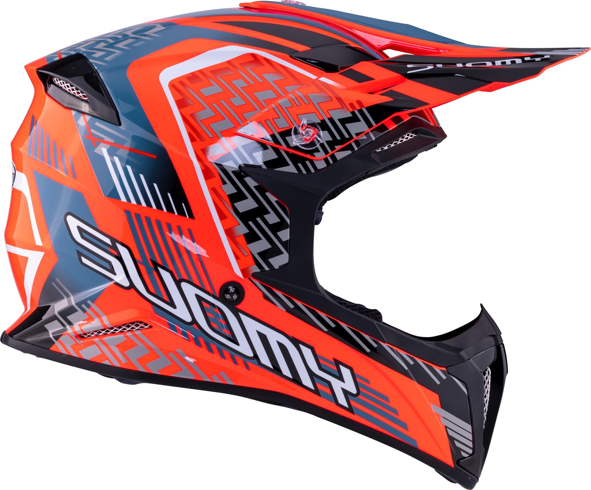 Suomy X-Wing Motley Motocross Helmet black/red L (59/60) Figure 6