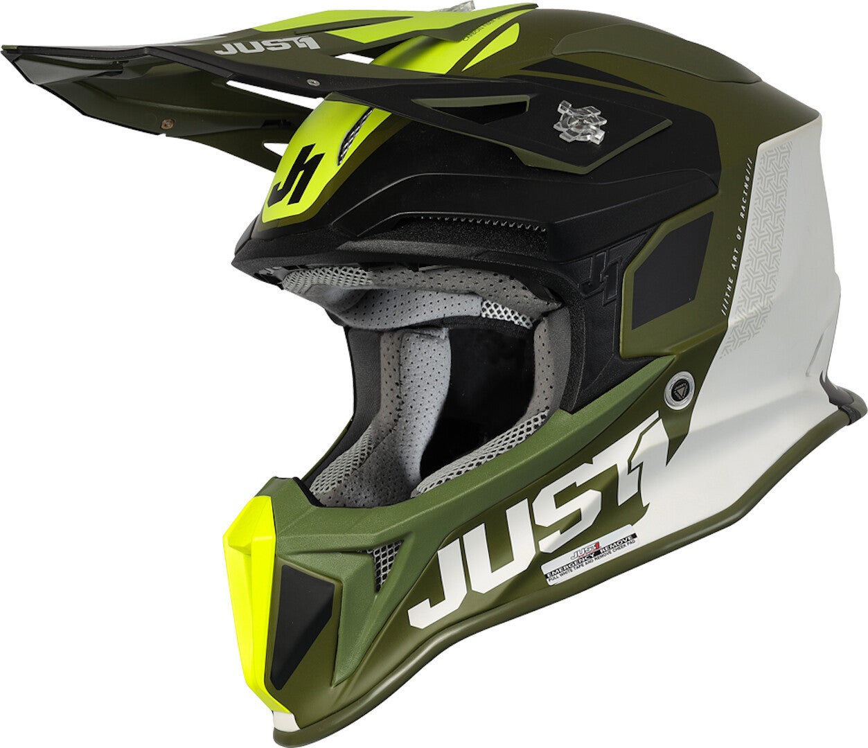 Just1 J18 Pulsar Army Limited Edition MIPS Capacete de Motocross Artigo principal Figura 1