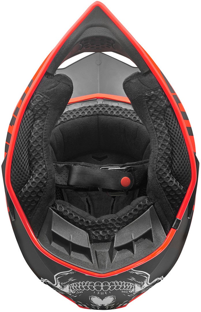 Bogotto V321 Soulcatcher Motocross Helm rot/schwarz M Abbildung 3