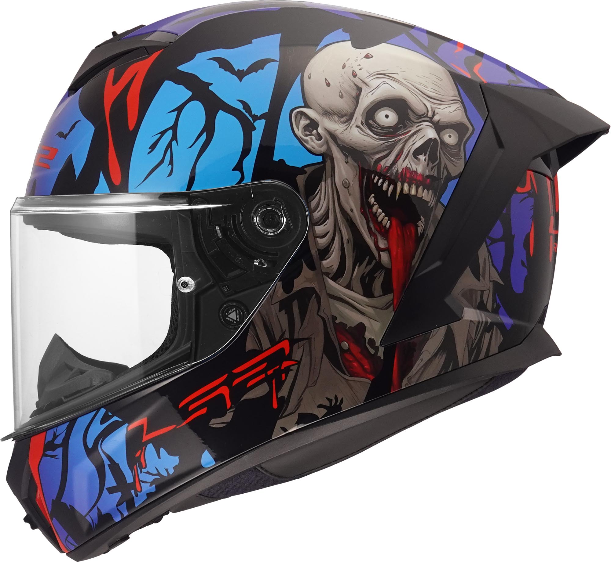 LS2 FF820 Rapid III Zombie II Helmet-image-479458905