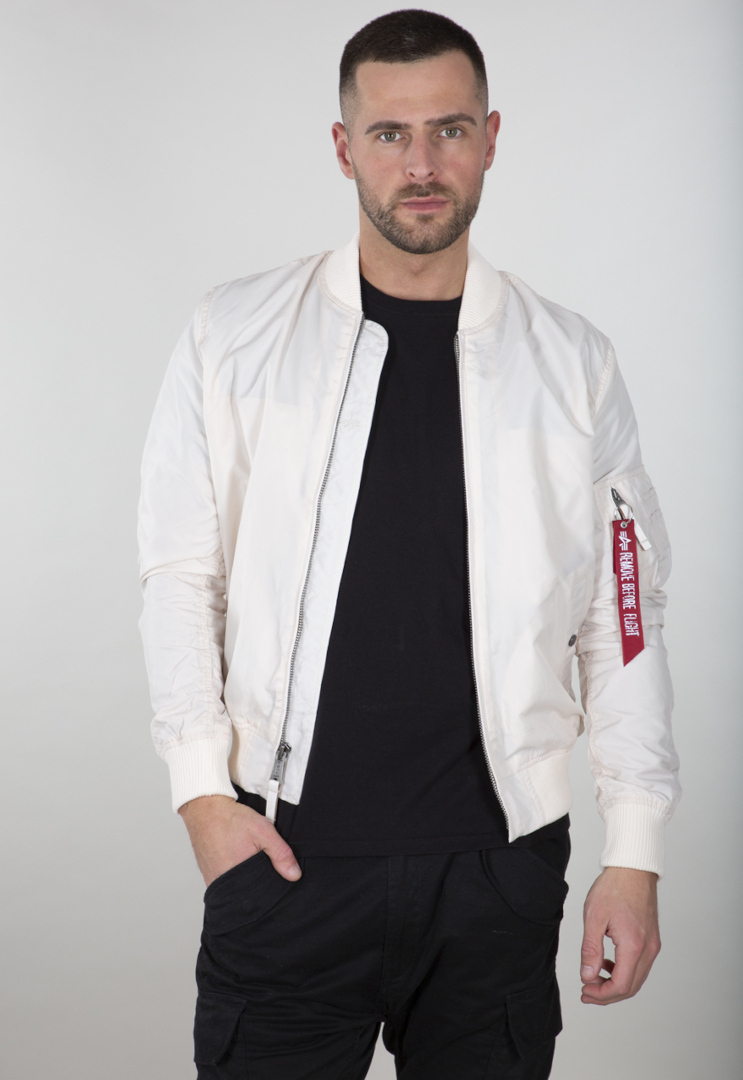 Alpha Industries MA-1 TT Giacca Crema S Figura 1