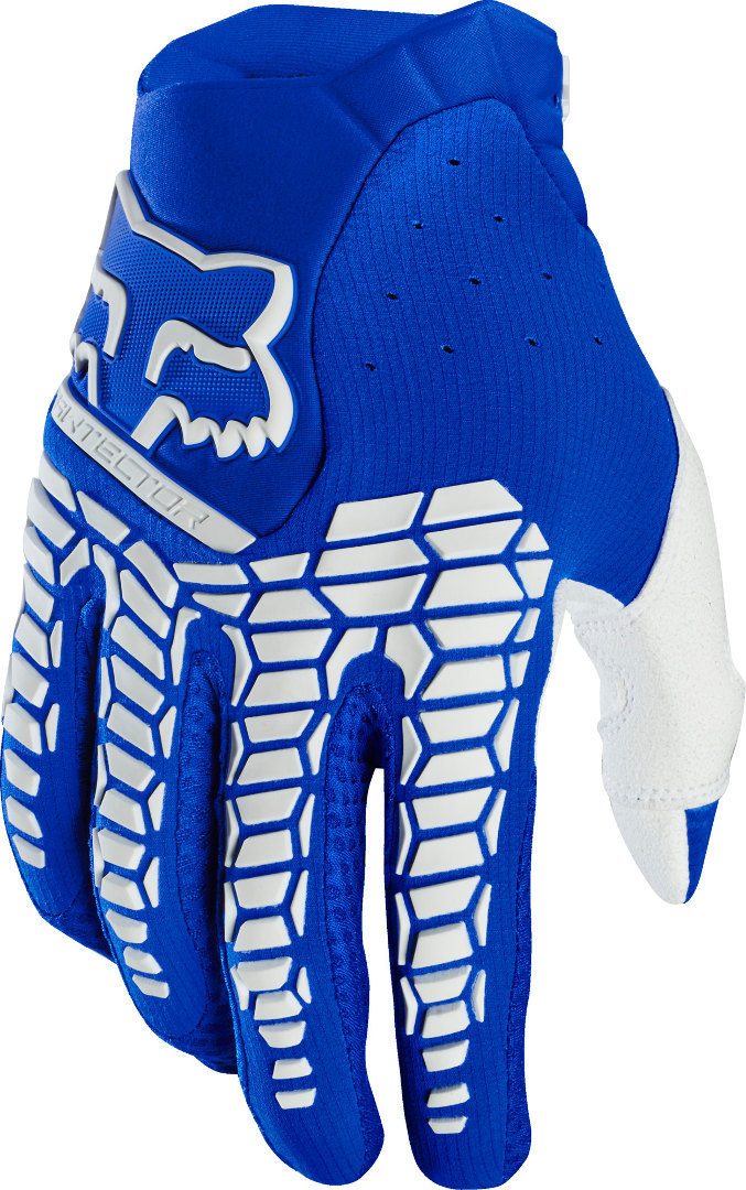 FOX Pawtector Motocross handskar Blå/vit L Figur 1