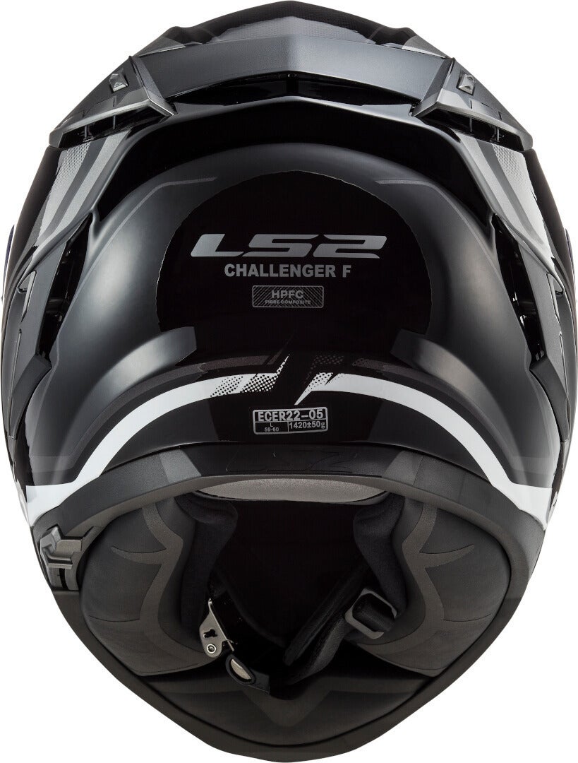 LS2 FF327 Challenger Propeller Helm schwarz/titan XXXL (65/66) Abbildung 5