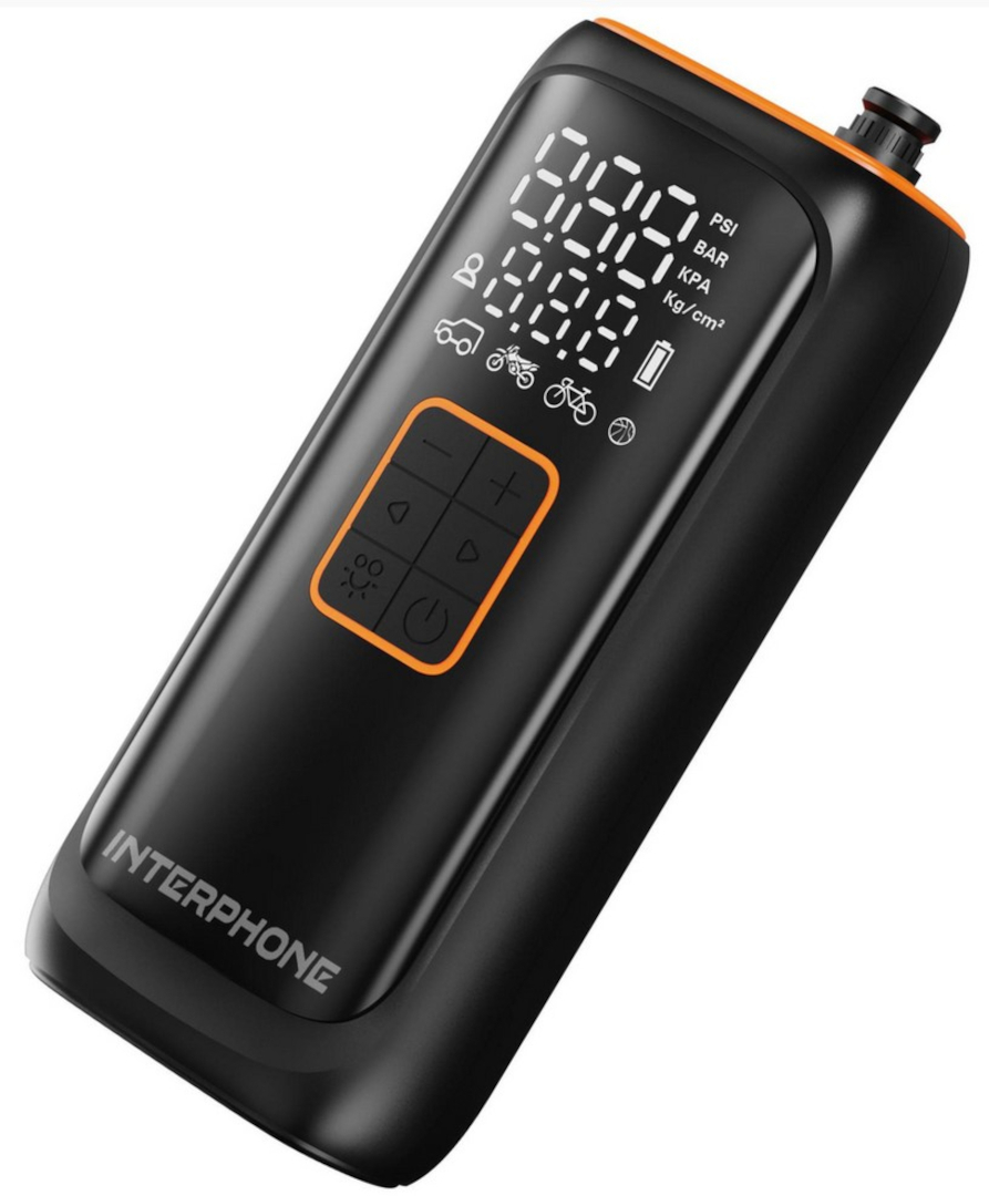 Interphone Air Pump Mini Pompă de aer reîncărcabilă 4000 mAh Figura 1