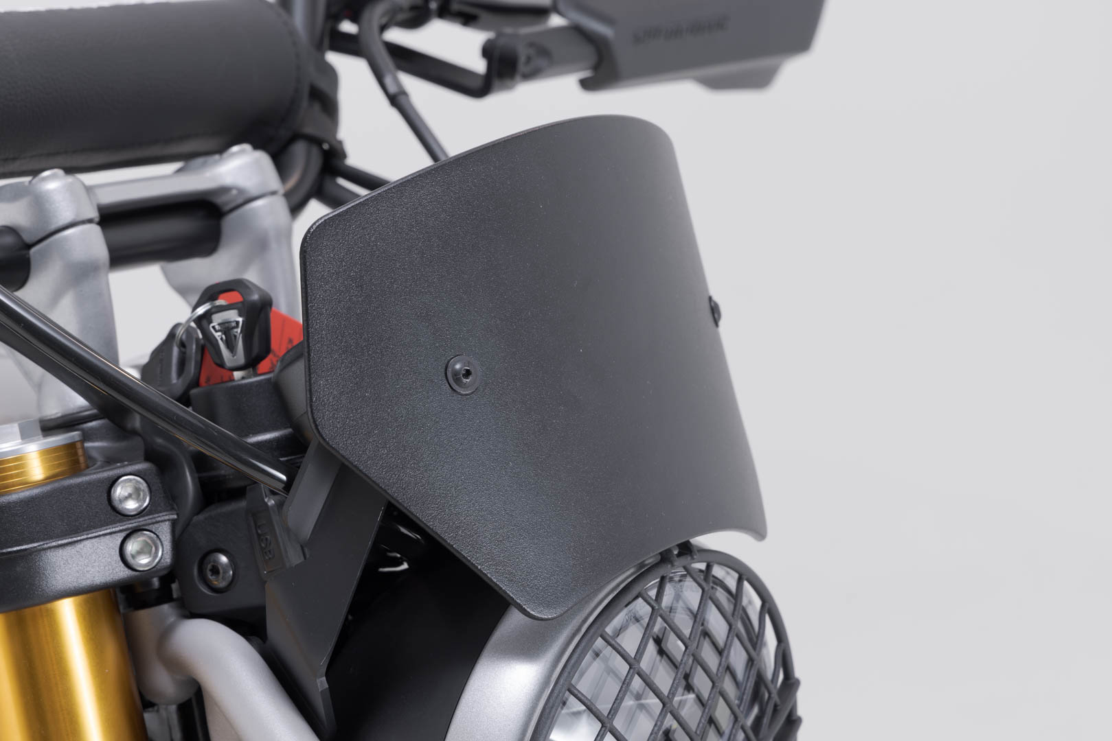 Parbrizul SW-Motech - Negru. Triumph Scrambler 400 X (23-). Figura 5