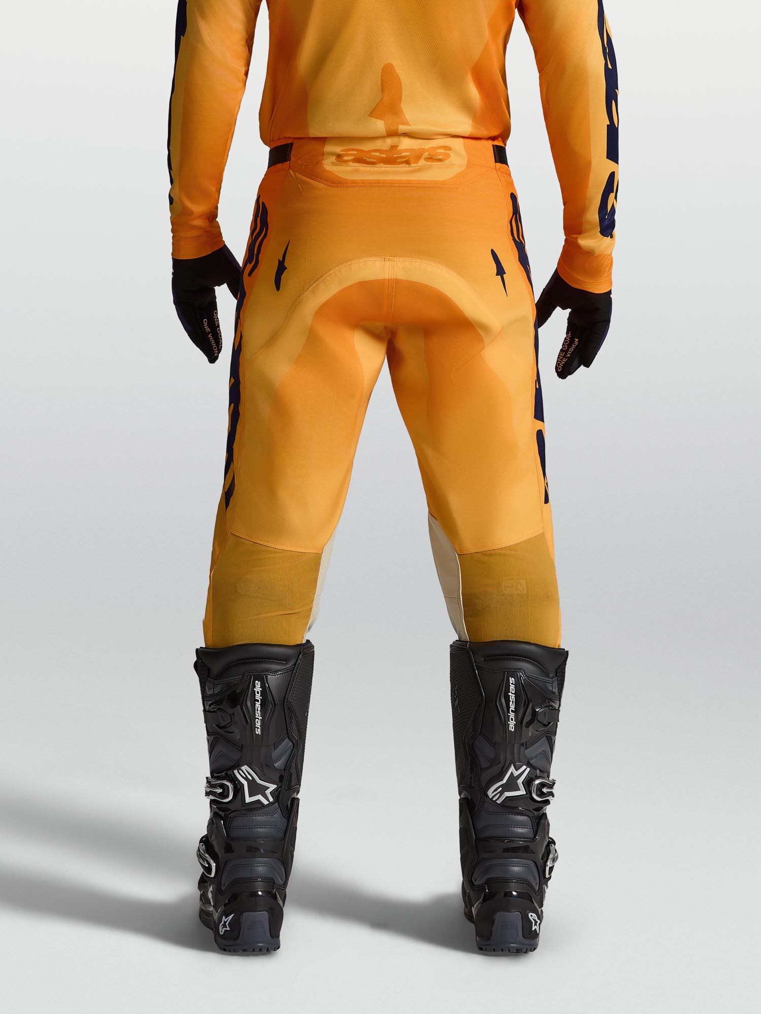 Alpinestars Racer Amber モトクロスパンツ オレンジ/ブルー/イエロー 30 図8