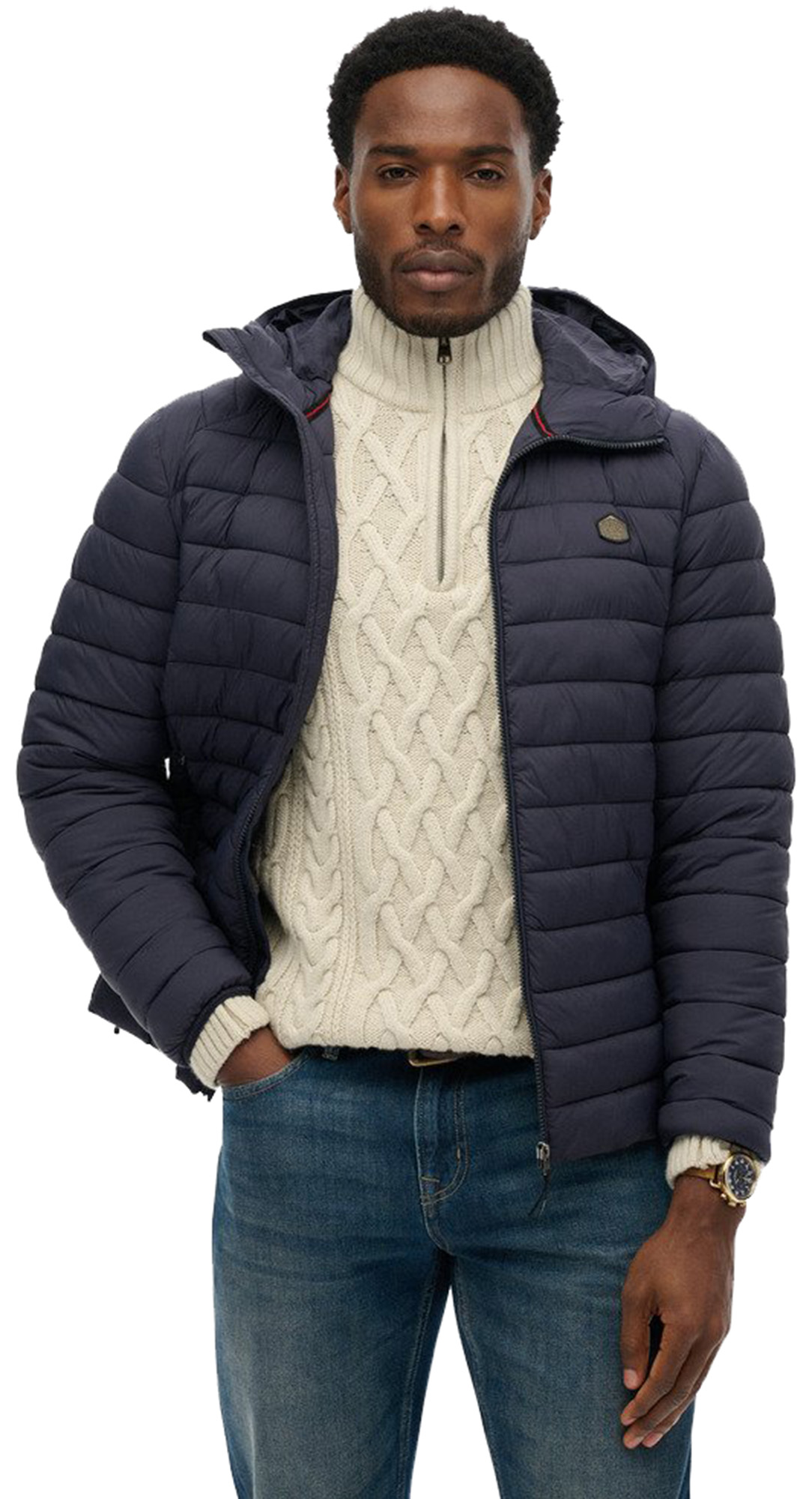 Superdry & Co Fuji Lite Veste Bleu marine 3XL Figure 1