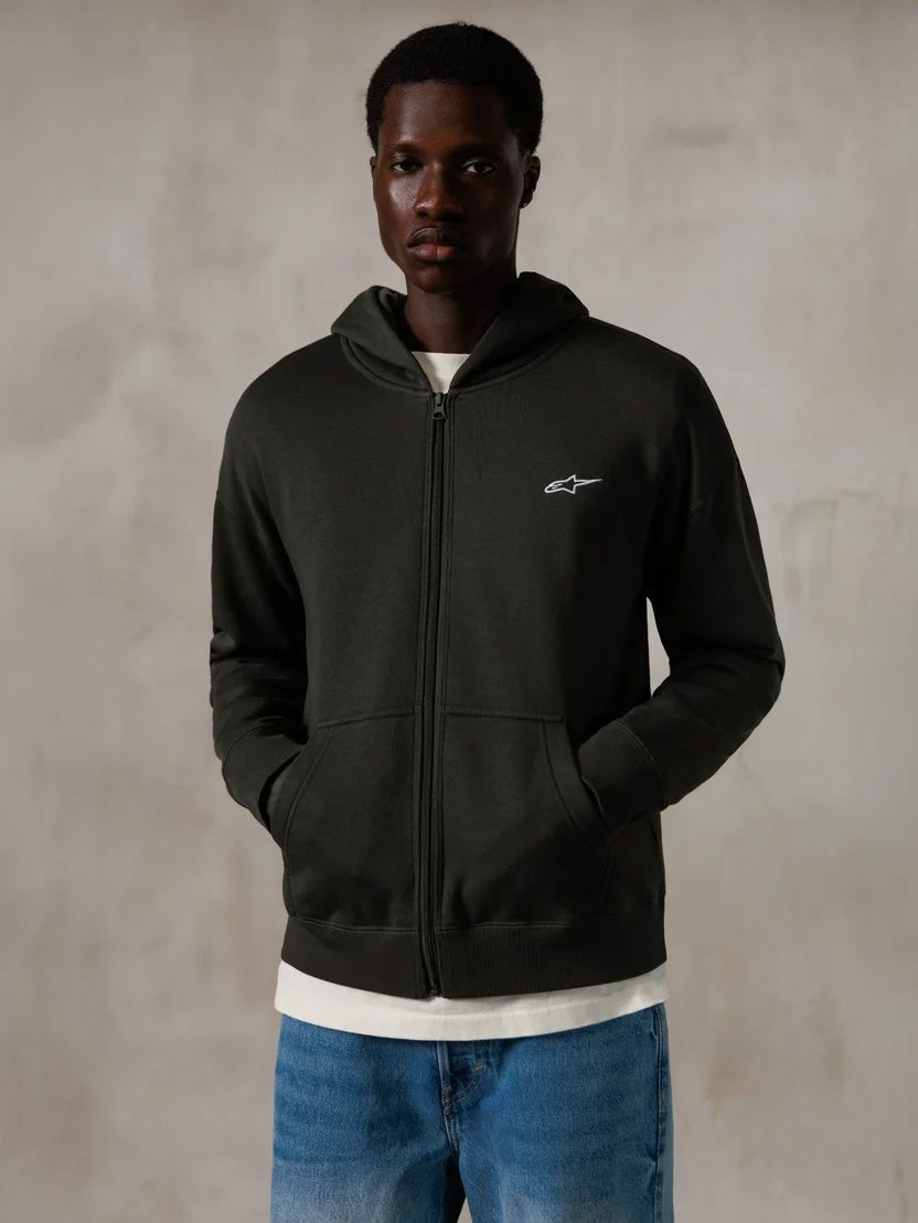 Alpinestars Essentials Ageless Zip Hoodie off schwarz L Abbildung 5