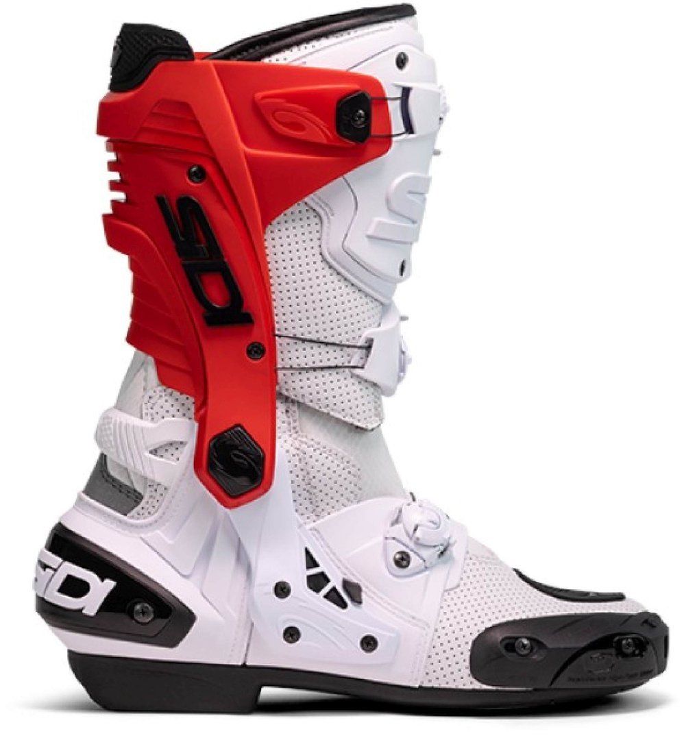 Sidi Rex Air Motorlaarzen wit/rood 42 Figuur 5