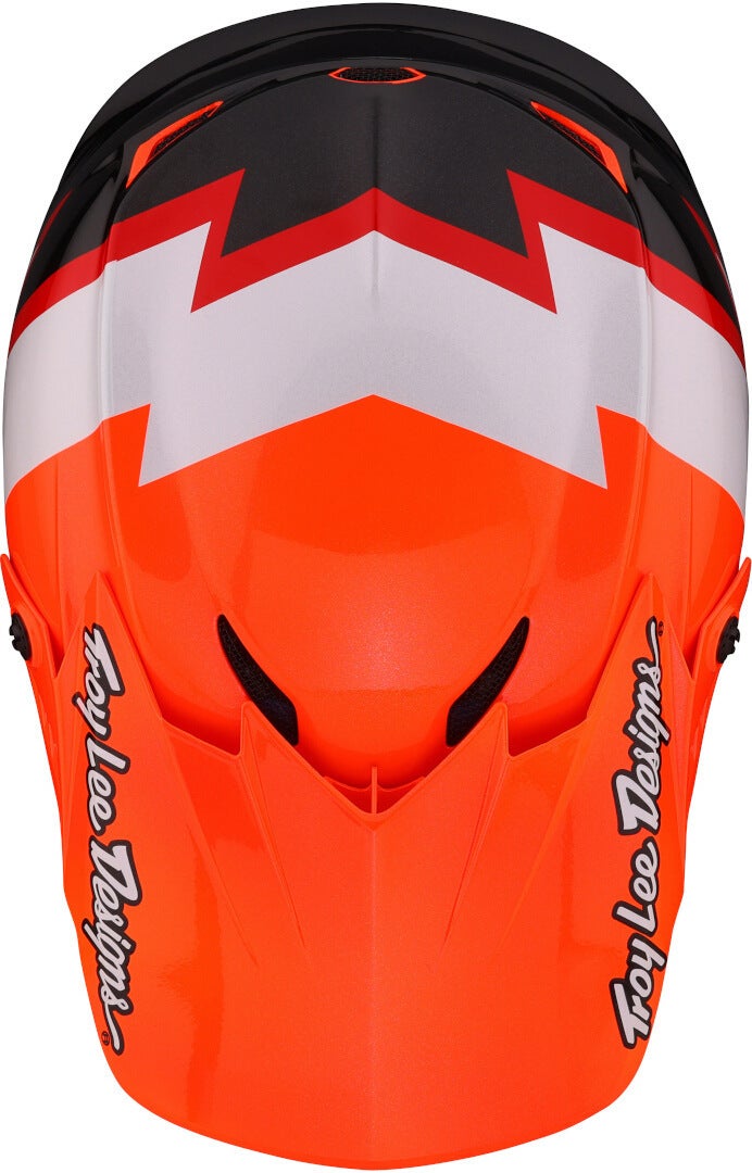 Troy Lee Designs GP Volt Motocross hjelm sort/orange/hvid S (55/56) Figur 8