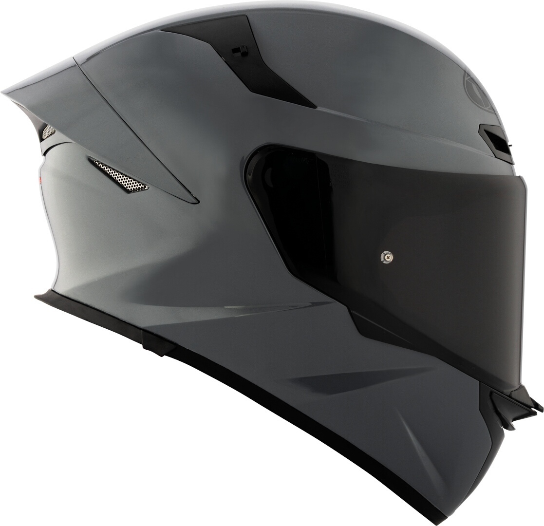 KYT TT-Revo Plain Helm grau M (57/58) Abbildung 5