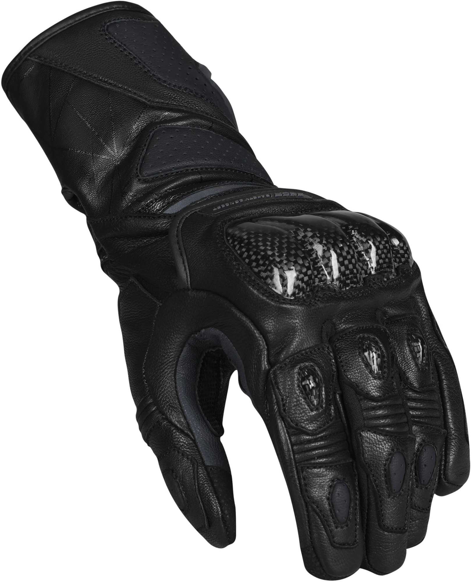 Seca Atom Motorrad Handschuhe schwarz XL Abbildung 2