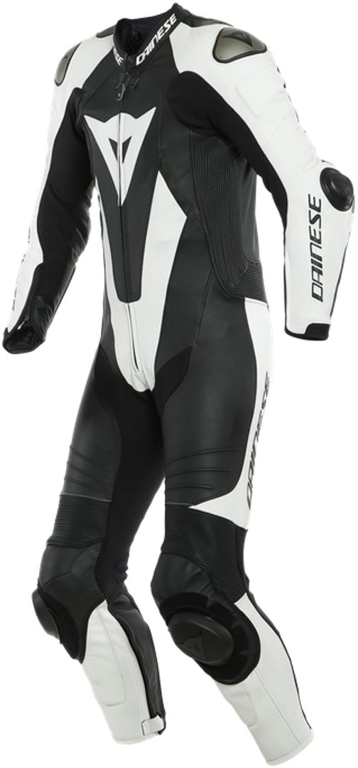 Dainese Laguna Seca 5 One Piece Perforated Motorcycle Leather Suit black/white 30 Figure 1