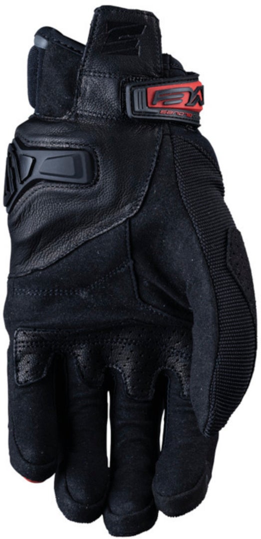 Five RS-C Guanti da moto nero/rosso L Figura 2