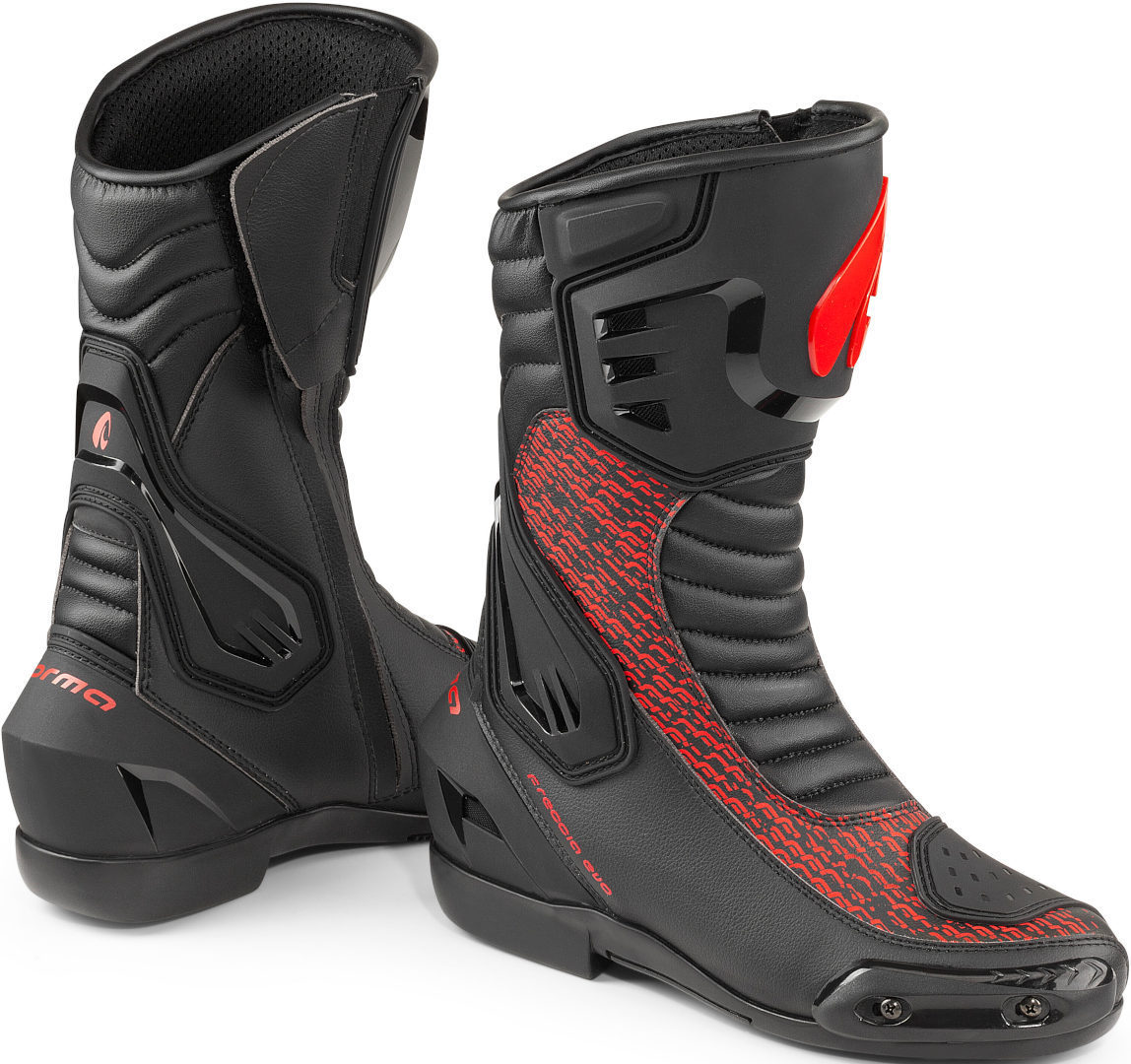 Forma Freccia Evo Motorcycle Boots black/red 44 Figure 1