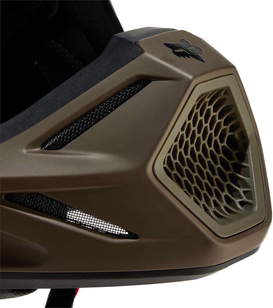 FOX V3 Solid MIPS Casque de motocross Marron mat L (59/60) Figure 8