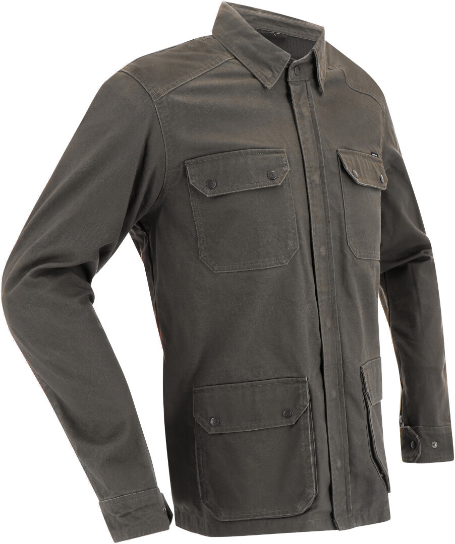 Richa London Motorrad Hemd oliv M Abbildung 1